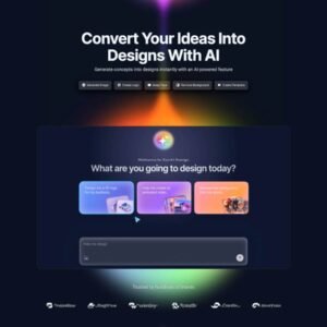 GenAI Design – AI Design Generation Gutenberg Template
