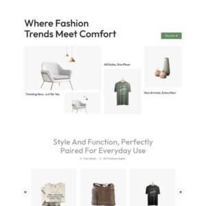 Commerza – Multipurpose eCommerce Template for Elementor