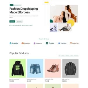 Retail DropShop – Dropshipping Website Template for Elementor